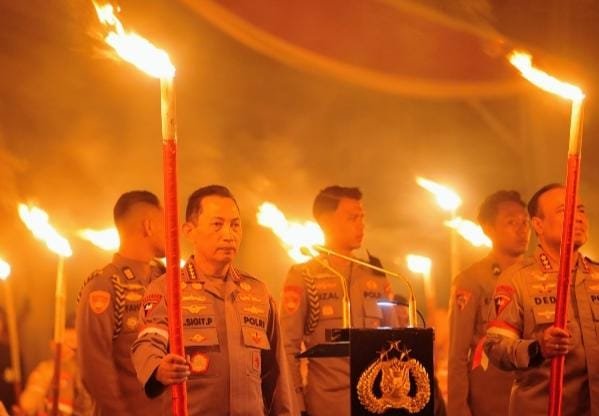 Kapolri Pimpin Renungan Nilai-Nilai Ksatria Bhayangkara, Komitmen Moral dalam Transformasi Polri