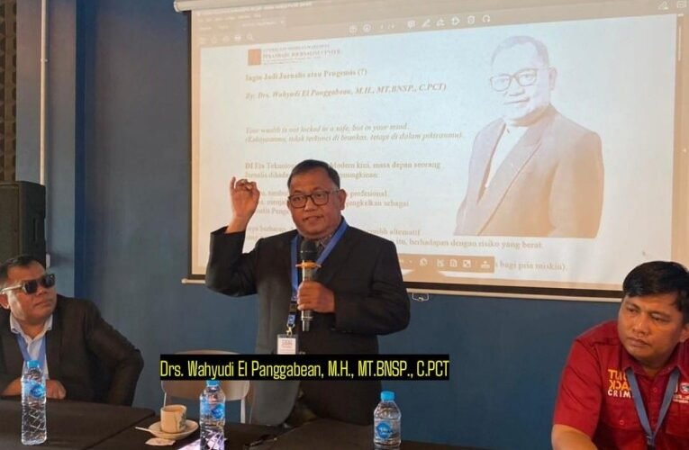 Wahyudi El Panggabean: Sebagian Besar Wartawan Indonesia tidak Paham Kode Etik Jurnalistik
