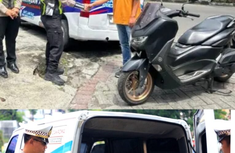Satlantas Polres Gresik Berinovasi Hadirkan layanan “MOBIL KELINGAN AMAN” Buat Masyarakat Yang Kendaraanya Mogok Saat Liburan Nataru