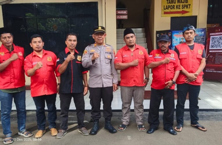 Ormas Madas Sedarah DPC Tanggerang Kota Bersenergi Dengan Polsek