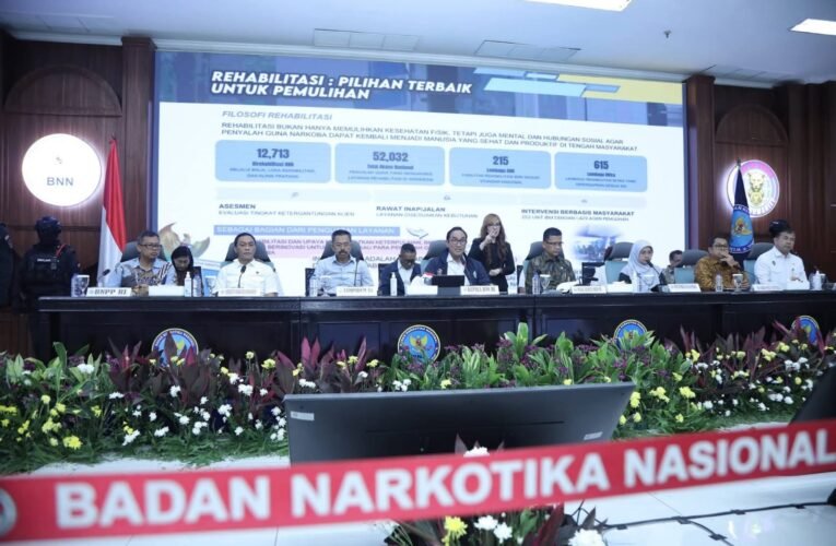 BNN Gelar Konferensi Pers Akhir Tahun 2025, Gelorakan War On Drugs For Humanity