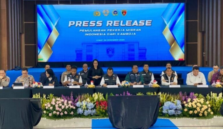 Bareskrim Polri Pulangkan 9 Pekerja Migran Korban TPPO dari Kamboja