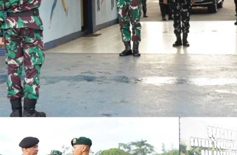 Pangdam V/Brawijaya Pimpin Upacara Pemberangkatan Satgas TNI Bantu Penanggulangan Bencana Alam Aceh Tengah