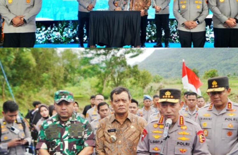 Kapolri Resmikan 19 Jembatan Merah Putih Presisi, Komitmen Tindaklanjuti Arahan Presiden Prabowo