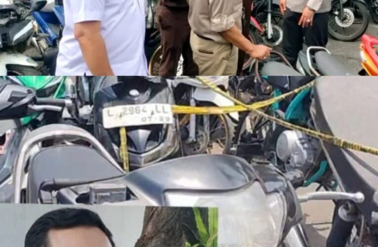 141 Unit Motor Balap Liar Belum Diambil Pemilik, Kasat Lantas : Patut Diduga Terlibat Kejahatan