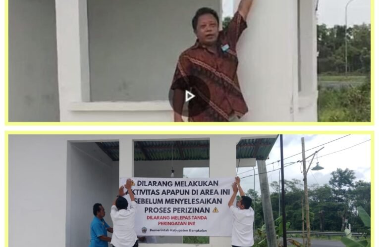 Hilangnya Papan Nama Pemberitahuan Tanah LSD Di Petapan Bangkalan, Pemda Harus Bertanggung Jawab.