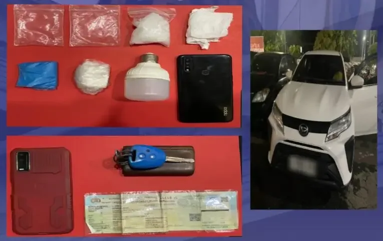Polres Pasuruan Kota Ungkap Peredaran Narkoba 2 Tersangka dan Sabu 45,76 gram Diamankan