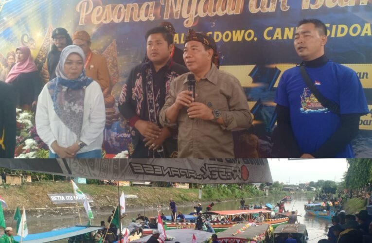 Arak Arakan Nyadran Ke Makam Dewi Sekardadu Kepetingan Tradisi Ruwat Desa Balongdowo Candi Sidoarjo