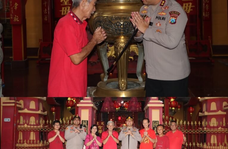 Polresta Malang Kota Pertebal Pengamanan Imlek, Personel Disiagakan di Klenteng hingga Pusat Perbelanjaan
