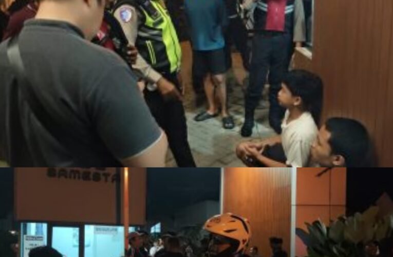 Polres Mojokerto Kota Bersama Warga Gagalkan Perang Sarung 2 Orang Sementara Terindikasi Sebagai Provokator