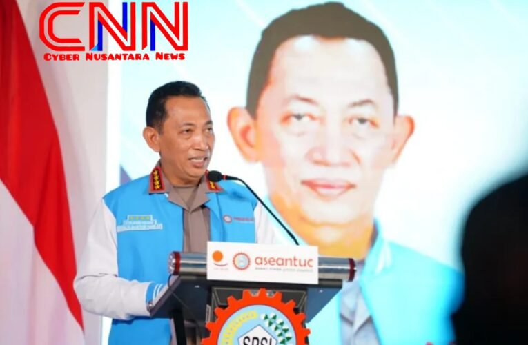 Di HUT KSPSI-Harpekindo, Kapolri Tekankan Perkuat Sinergitas hingga Dukung Hak Buruh