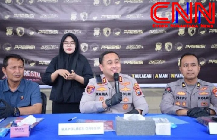 Kapolres Gresik : Kami Tidak Akan Memberi Ruang Bagi Pelaku Narkoba
