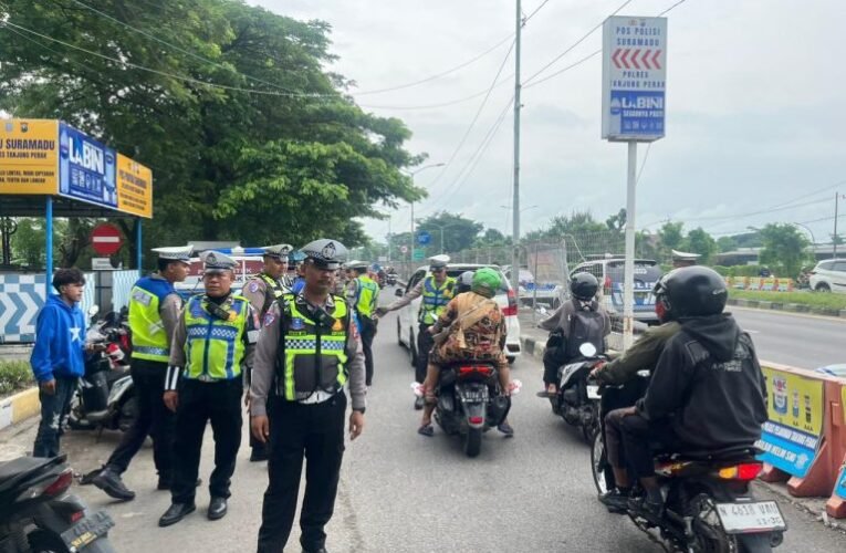 Operasi Keselamatan Semeru 2026: Polres Tanjung Perak Perketat Pengawasan di Suramadu
