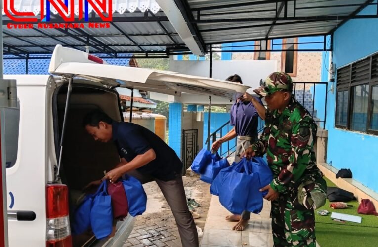 Koramil Konang Dampingi Distribusi 2.990 Porsi Makan Bergizi dari Dapur SPPG Ibnu Dahlan Cangkarman