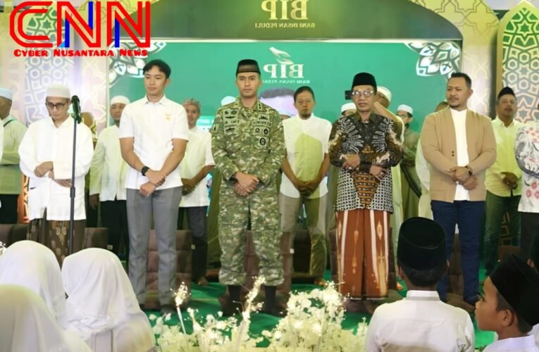 Buka bersama 3.000 Anak yatim, dan Memberikan Belanja Gratis