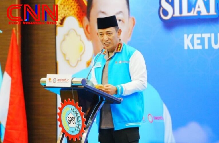 Kapolri Ajak Buruh Bersatu Wujudkan Indonesia Emas 2045