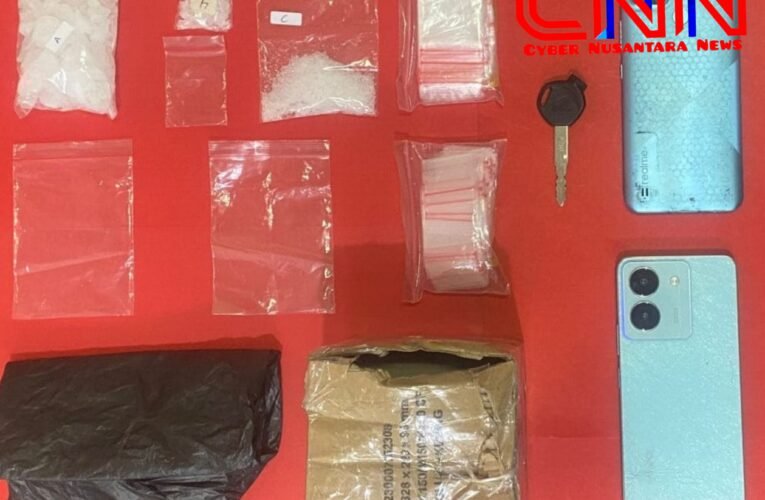 Polres Mojokerto Amankan 84,3 Gram Sabu, Dua Residivis Ditangkap