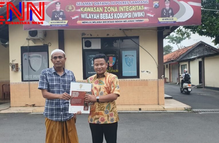 H. Bahrul Ulum dan Kuasa Hukumnya Resmi Laporkan Dugaan Penipuan Pengalihan Fungsi Dapur MBG di Sampang ke Polisi!