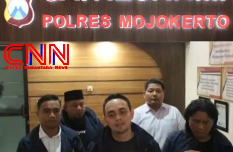 Polres Mojokerto Amankan 2 Tersangka Pencuri Truk Crane