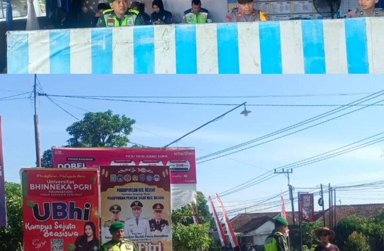 Wisata Pantai Jadi Magnet Lebaran, Aparat Gabungan Amankan Jalur JLS Tulungagung