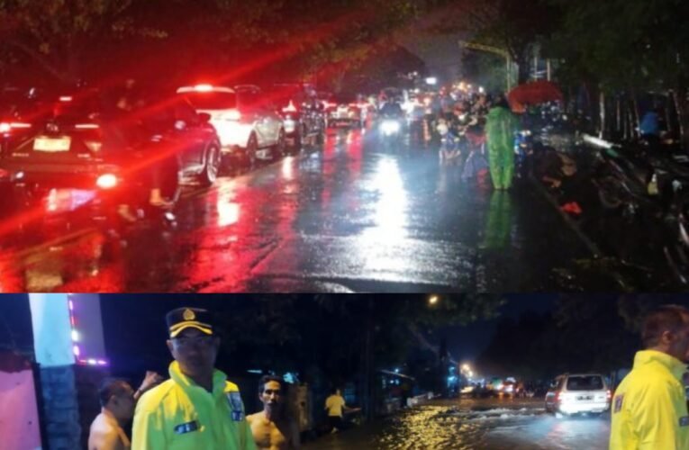 Banjir Melanda Empat Kecamatan Pasuruan Jatim, Polres Turunkan Tim Siaga; Kini Hanya Tersisa Genangan Air Sisa Banjir