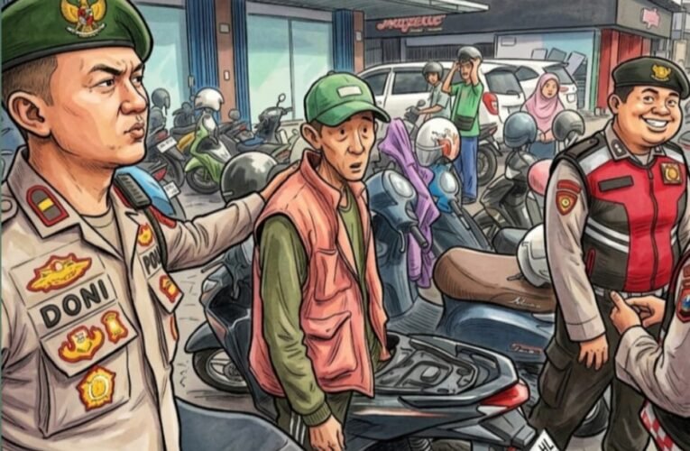 Gencarkan Penertiban, Polrestabes Surabaya Tangkap 32 Parkir Liar