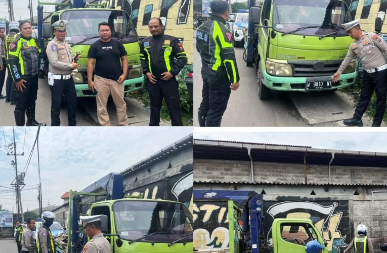 Hanya 1 Jam, Polres Pelabuhan Tanjungperak Amankan Truk Curian Asal Mojokerto