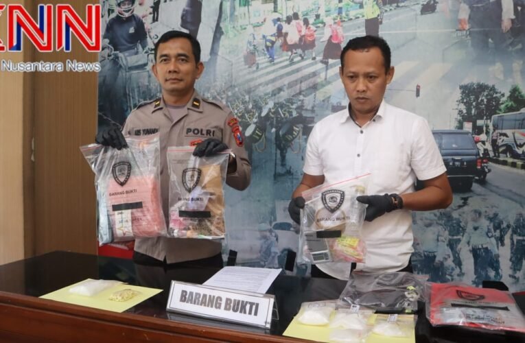 Polres Madiun Kota Ungkap Dua Kasus Narkoba, Ratusan Gram Narkotika Disita