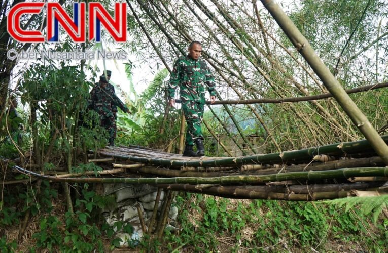 Sembilan Jembatan Perintis Garuda Tahap III Siap Dibangun di Wilayah Korem 081/DSJ