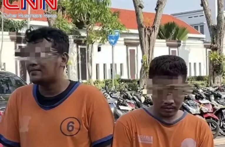 Dua Pelaku Curanmor Ditangkap, Sudah Beraksi di 24 TKP Surabaya, Sidoarjo, dan Gresik