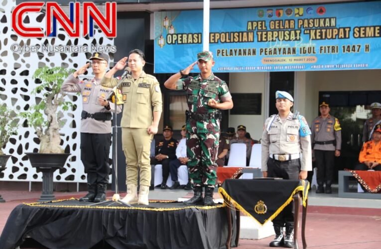 TNI–Polri dan Pemkab Trenggalek Siap Amankan Mudik Lebaran 2026
