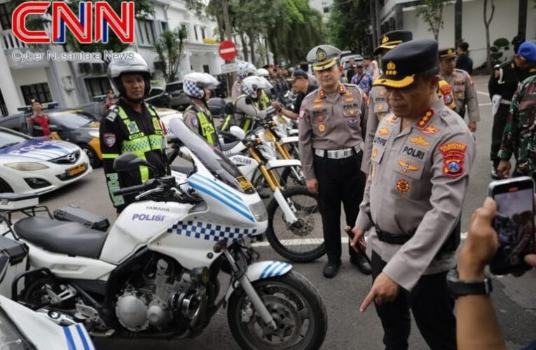 Apel Operasi Ketupat 2026 di Surabaya, 161 Ribu Personel Gabungan Siap Amankan Mudik Lebaran