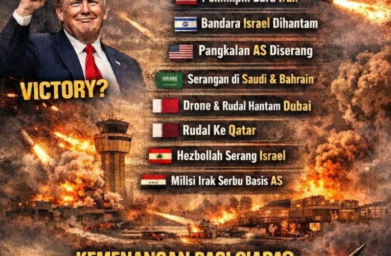 Alih-Alih Donald Trump Menyatakan Kemenangan,Justru Yang Terjadi Se Baliknya,Perang Seperti Membuka Bab Baru