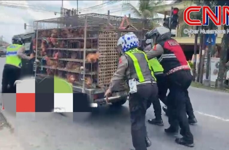 Respon Cepat Tim Urai Polres Blitar Bantu Kendaraan Mogok, Arus Lalu Lintas Tetap Lancar