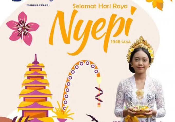 Keluarga Besar SMAK Frateran Sampaikan Ucapan Selamat Hari Raya Nyepi 1948 Saka, Serukan Makna Hening dan Refleksi Diri