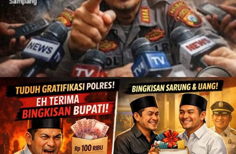 Muncul Kenunafikan, Tuduhan Gratifikasi dari Polres Sampang Tapi borong Bingkisan Dari Bupati