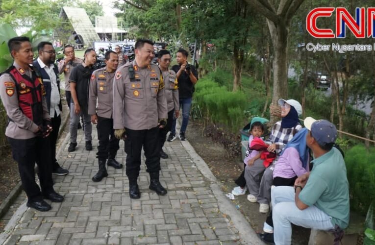 Komitmen Polres Mojokerto Kota Wujudkan Libur Lebaran Aman dan Nyaman bagi Masyarakat