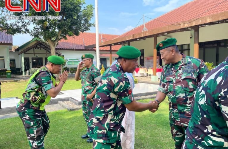 Hangatnya Halal Bihalal Usai Lebaran, Kodim 0829/Bangkalan Cek Kesiapan Personel