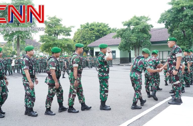 Danrem Untoro Minta Anggotanya Kembali Fokus dan Memberikan yang Terbaik