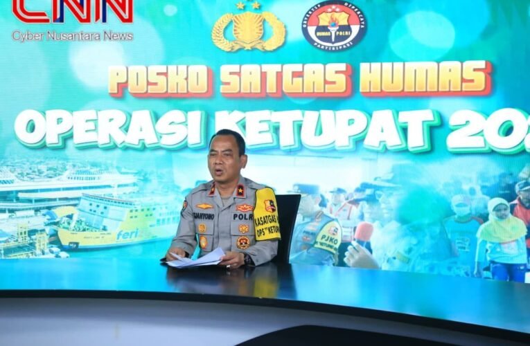 Operasi Ketupat 2026 Resmi Berakhir, Polri Pastikan Mudik dan Arus Balik Aman dan Kondusif