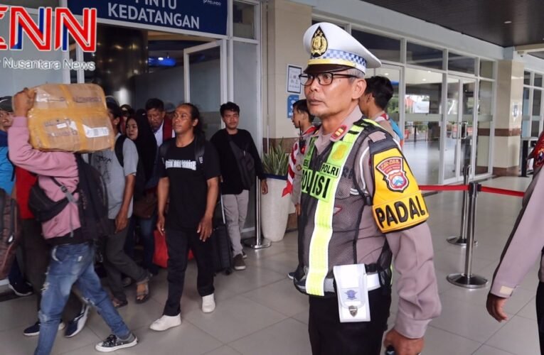 Polres Pelabuhan Tanjungperak Gelar KRYD Kawal Arus Balik di Terminal GSN