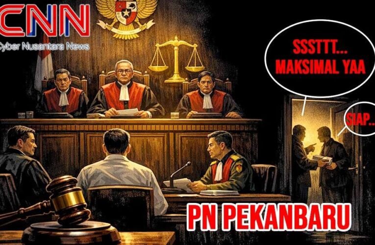 Terindikasi sebagai Alat Represi, PPWI Laporkan Majelis Hakim PN Pekanbaru Jonson Parancis Cs ke Komisi Yudisial