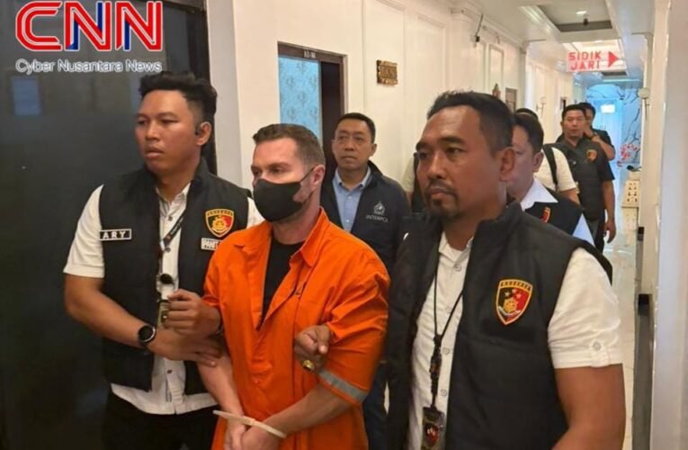 Buron Interpol Asal Inggris Steven Lyons Ditangkap di Bali