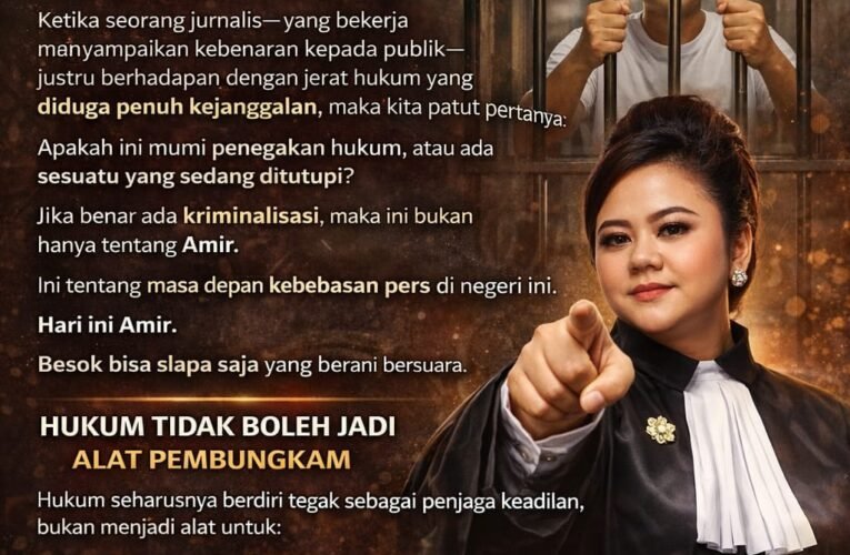 JANGAN DIAM: HARI INI WARTAWAN, BESOK SIAPA?