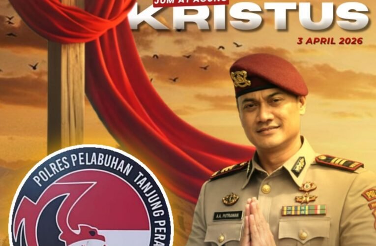 AKP Adik Agus Putrawan: Mungucapkan Peringatan Jumat Agung Dapat Menjadi Inspirasi Pelayan Masyarakat Bertintegritas