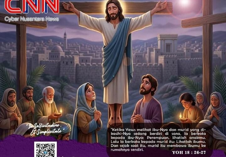 SMAK Frateran Surabaya Peringati Jumat Agung, Kepala Sekolah Ajak Teladani Kasih dan Pengorbanan Yesus Kristus