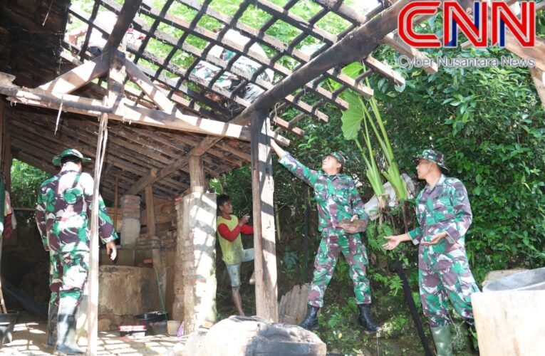 Kodim 0806/Trenggalek Mulai Renovasi 9 Rumah Tidak Layak Huni di Gandusari