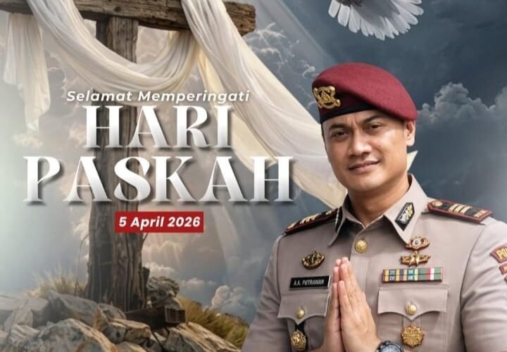 Dimomen Hari Paskah” AKP Adik Agus Putrawan,S.H.,M.H Berharap Jaga toleransi dan Membangun Kepedulian Sosial