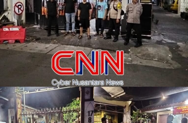 Polsek Semampir: Apel Patroli Harkamtibmas di Poskamling Kampung Tangguh