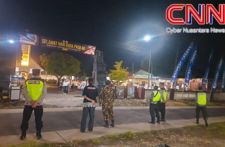 Polres Malang Siagakan Ratusan Personel Layanan Pengamanan Ibadah Paskah